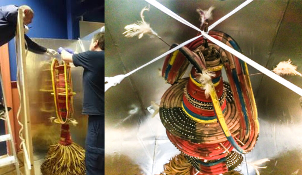 Art handling and packing by Constantine