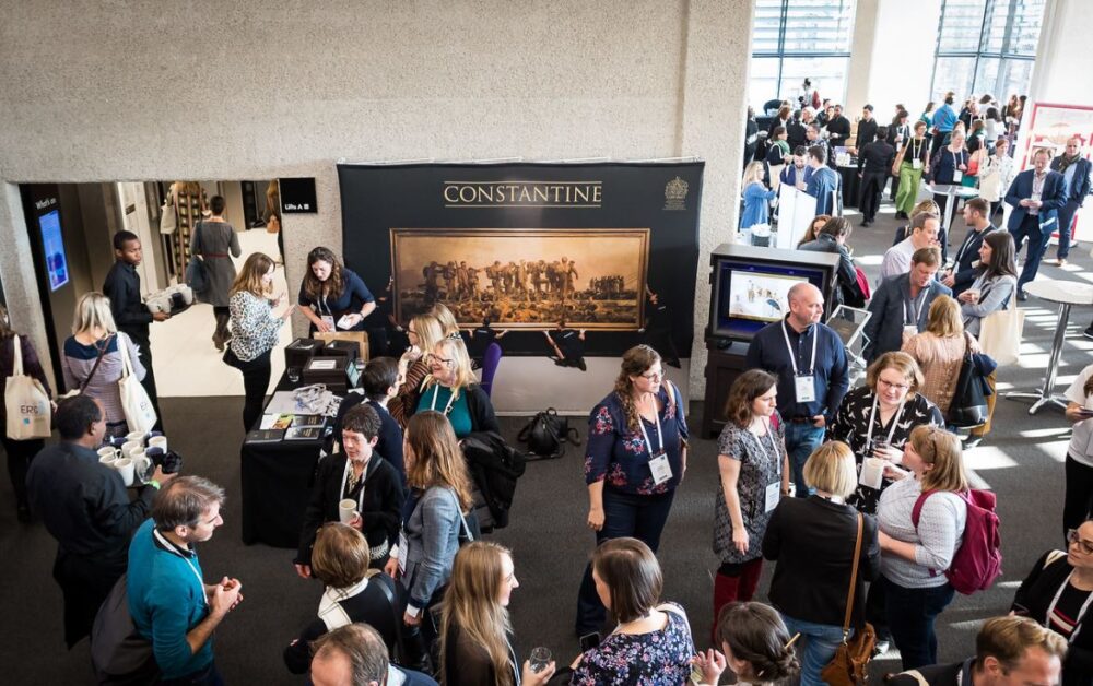 Constantine Ltd stand at European Registrars Conference 2018