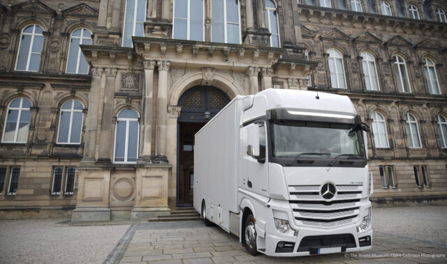 Constantine Ltd truck at The Bowes Museum