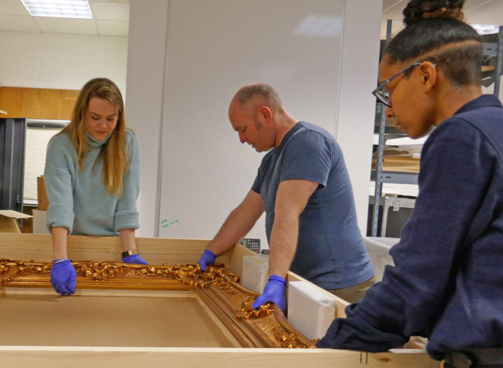 Constantine Ltd artwork packing training