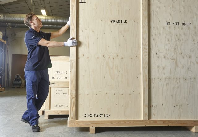 art shipping and installation
